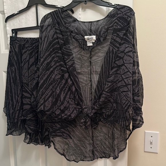 Vintage Swim CoverTop & Skirt Set - Picture 1 of 7